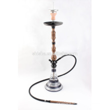 wooden stem water pipe hookah shisha